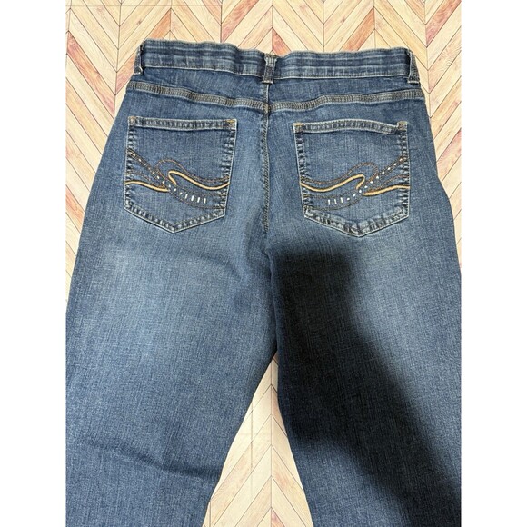 Lee Sinfully Soft Jeans 10 Medium’s Women’s Bootcut Denim Elastic Waist - Picture 3 of 10